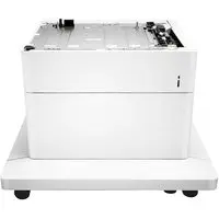 HP Color LaserJet 550 Papierzuf&uuml;hrung 550 Blatt mit Unterstand und Schrank