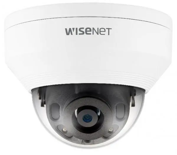 Hanwha Vision Dome Kamera QNV-8020R 4,0mm Q-Serie Überwachungskamera mit 5 Megapixel Auflösung. professionelle Kamera für außen