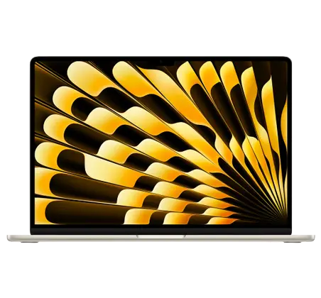 Apple MacBook Air 15″ (2023) M2 10-Core GPU 349 GHz – Polarstern | Zustand: Akzeptabel | mit Garantie