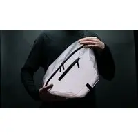 Reflektierende Schultertasche, Große Herren Rucksack, Wasserdichte Umhängetasche, Crossbody Bag, Messenger Fahrradtasche